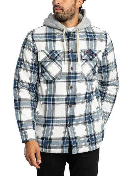 Superdry Borg Lined Hooded Overshirt