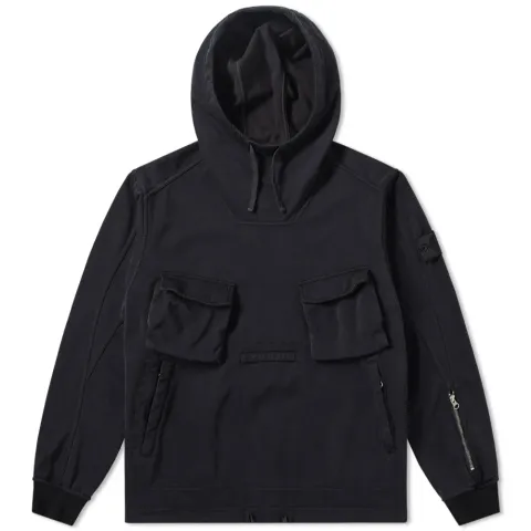 Garment Dyed Duel Jersey Knit Smock