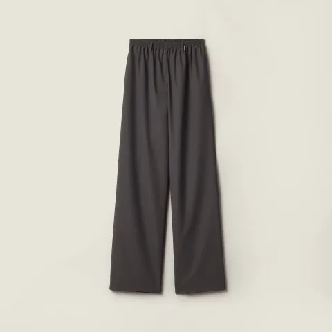 Stretch wool pants