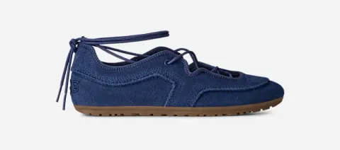 Quill Ballet Trainer, Suede/Polyester