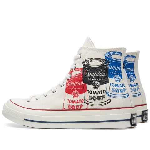 x Andy Warhol Chuck Taylor 1970s Hi