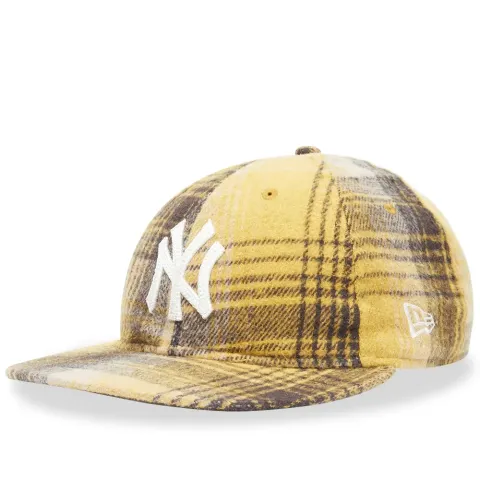 NY Yankees Plaid 9Fifty Adjustable Cap