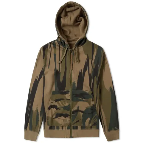 Reversible Camo Zip Hoody