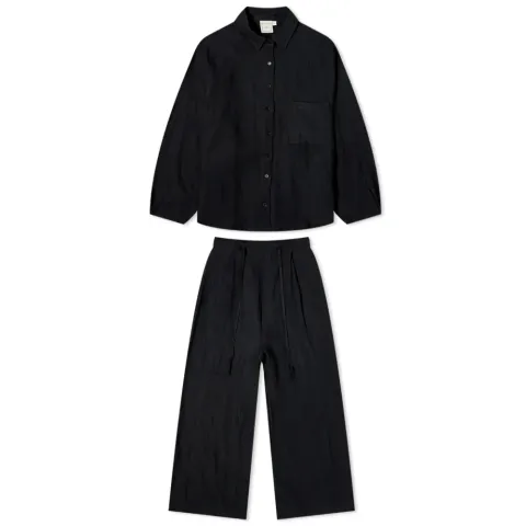 Raglan Linen Pyjama Set
