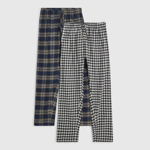 River Island Woven Bottoms Pack Of 2 Loungewear Set