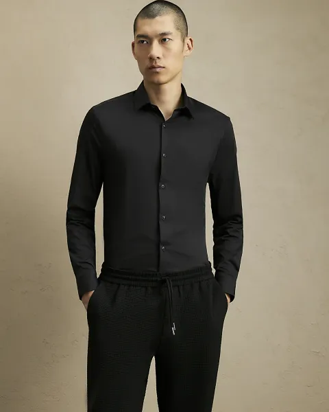 River Island Muscle Fit Comfort Stretch Shirt