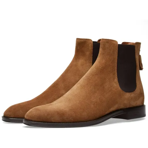 Suede Rider Chelsea Zip Boot