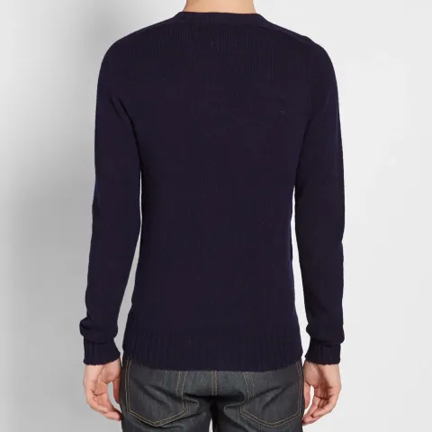 Seamless Shetland Crew Knit
