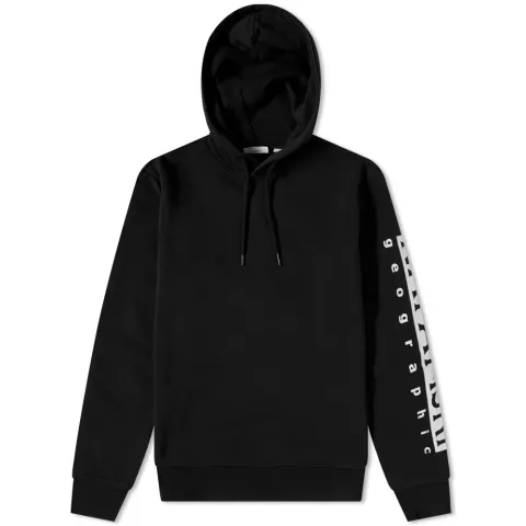 Large Box Logo Popover Hoodie