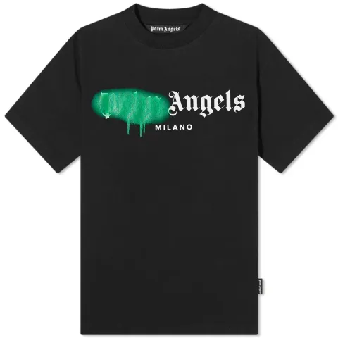Sprayed Milan Logo Tee