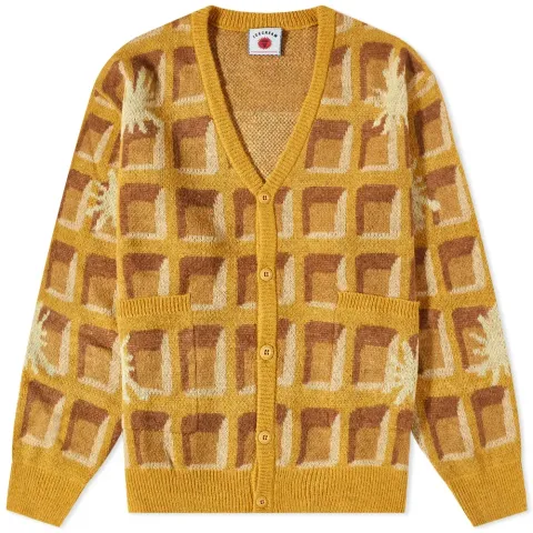 Waffle Cardigan