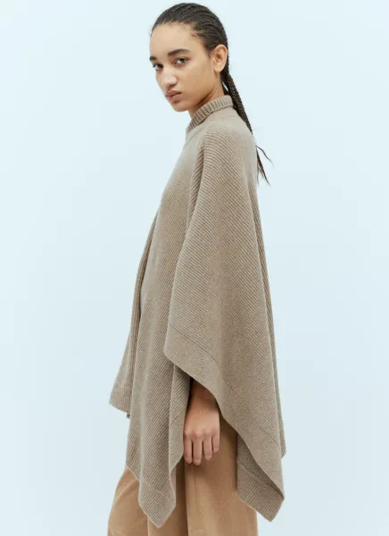 Cashmere Oversized Poncho