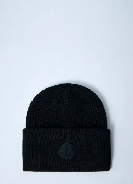 Logo Motif Beanie Hat