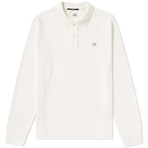 Long Sleeve Patch Logo Polo