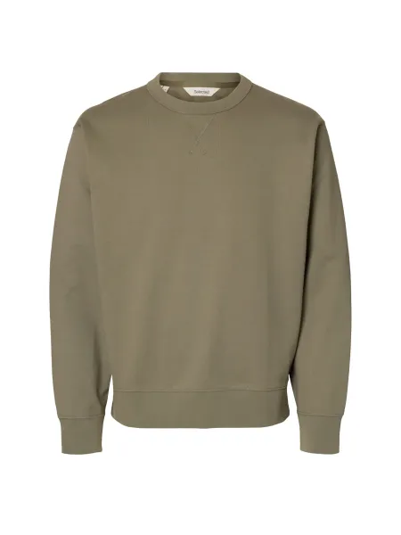 Selected Crew Neck Sweatshirt