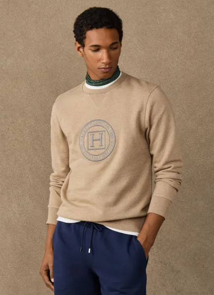 H Logo Crew-Neck Sweat