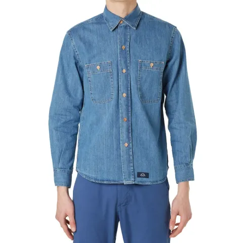 Double Pocket Denim Shirt