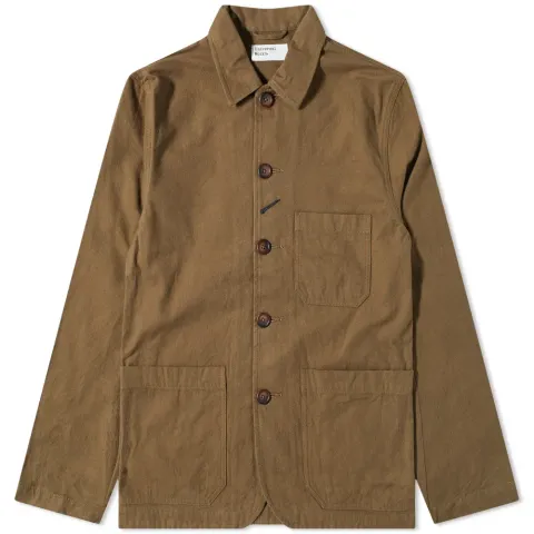 Nebraska Brushed Cotton Bakers Chore jacket