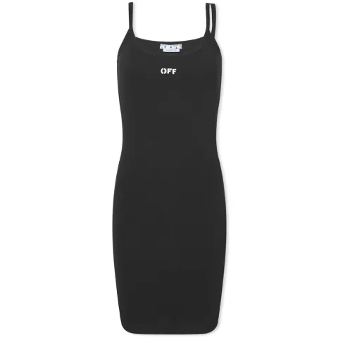 Off Stamp Basic Rib Dress