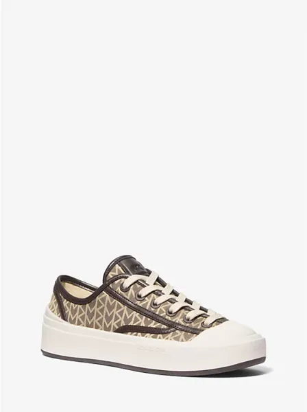 Michael Kors Jude MK2000 Logo Jacquard Sneaker