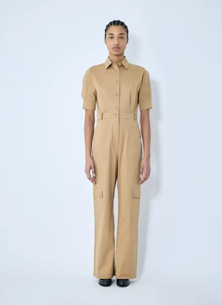 Cotton Tailored Jumpsuit