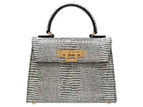 Fonteyn Midi Snakeskin - Black/White