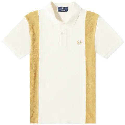 Towelling Panel Polo