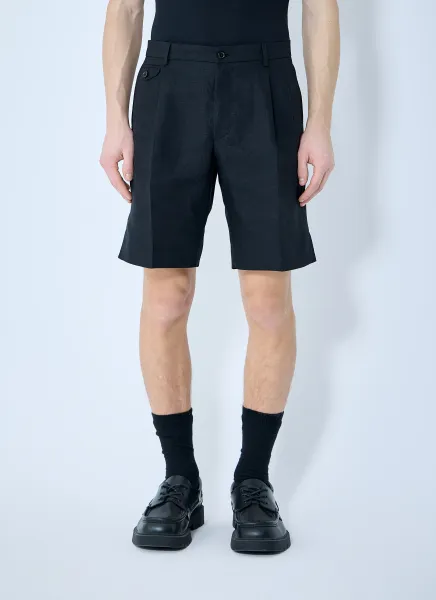 Linen Tailored Shorts