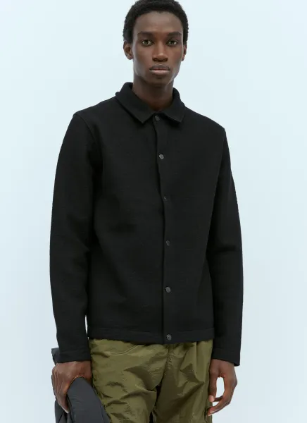Wool Knit Overshirt