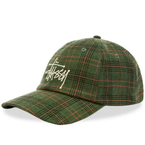 Big Logo Plaid Low Pro Cap