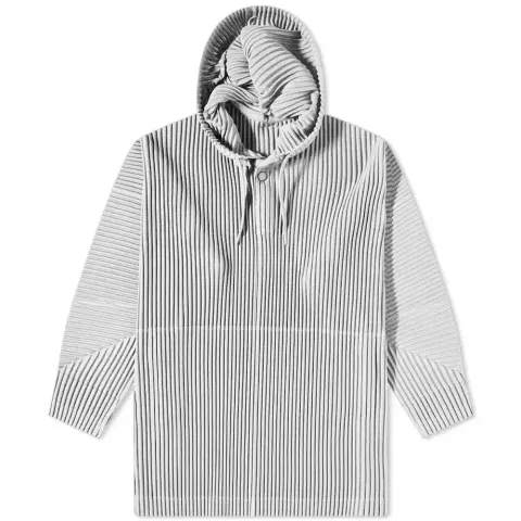 Pleated Popover Hoody