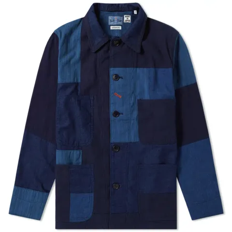 Patchwork Coverall Jacket