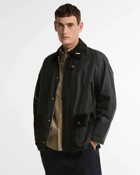 Icons Patch Bedale Waxed Jacket