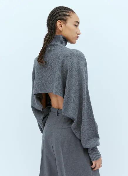 Wool-And-Cashmere-Blend Sweater