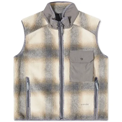 Check Boa Vest
