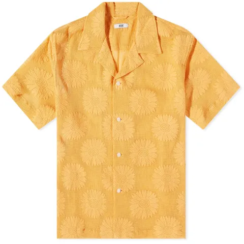 Sunflower Lace Short Sleeve Shirt