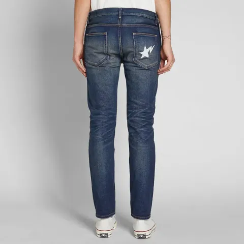 Slim Stretch Washed Denim Pant