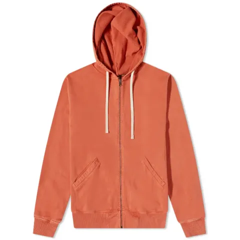 Embroidered Arrow Zip Hoodie