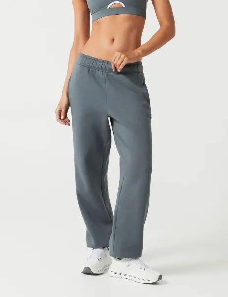 Lilybod Olivia Drawstring Waist Loose Fit Joggers Medium Green