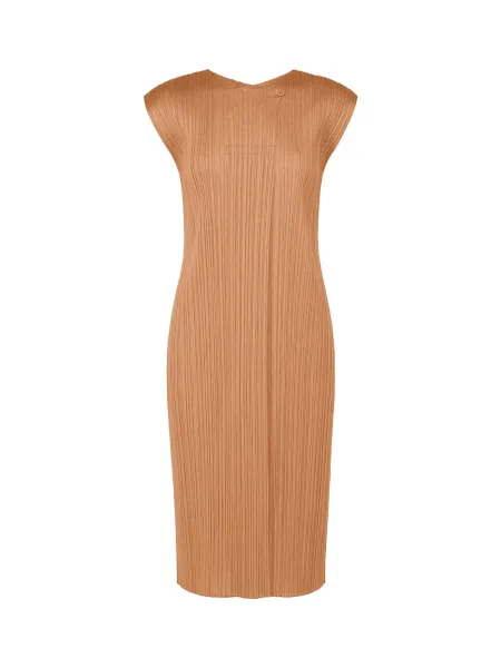 Pleats Please Monthly Colors June Dress Pink Beige
