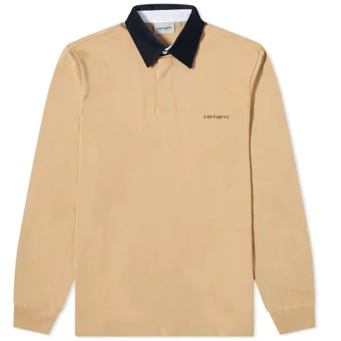 Cord Collar Rugby Polo