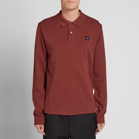 Long Sleeve Kolby Face Polo