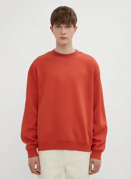 Logo Motif Sweatshirt
