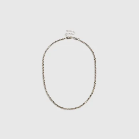 River Island Box Chain Necklace