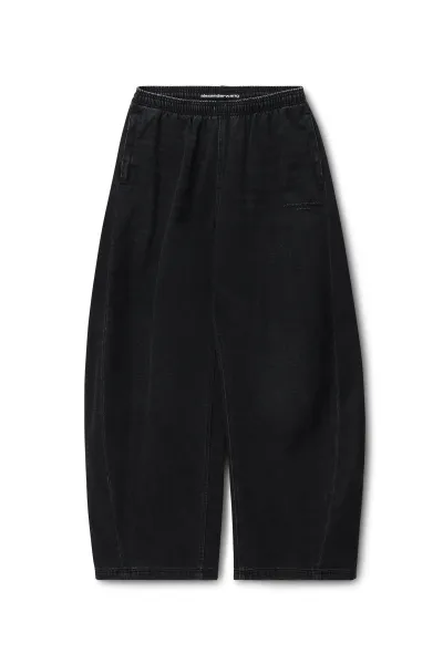 Brushed Denim Sweatpant