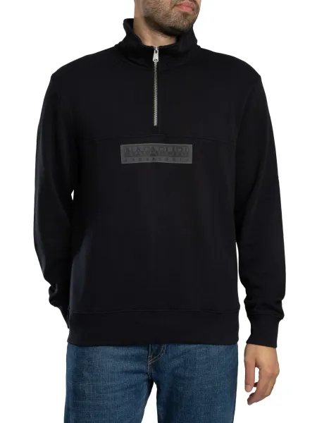 Napapijri Box Logo Zip Fleece
