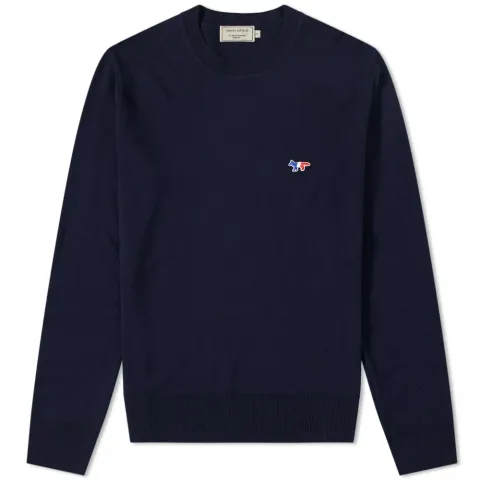 Maison Kitsuné Virgin Wool Crew Knit