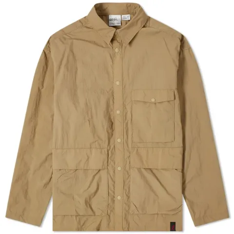 Packable Nylon Overshirt
