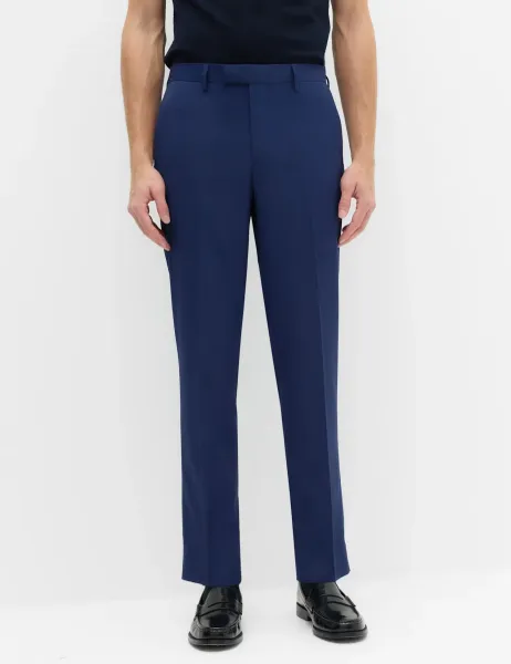 Marks & Spencer Slim Fit Stretch Ultimate Suit Trousers Dark Indigo