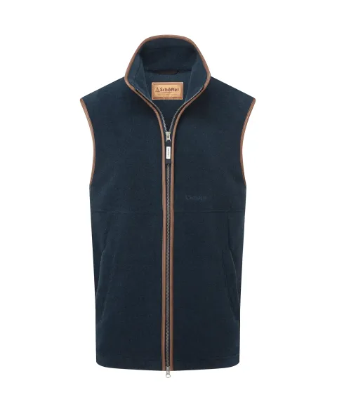 Schöffel Country Oakham Fleece Gilet - Petrol Blue